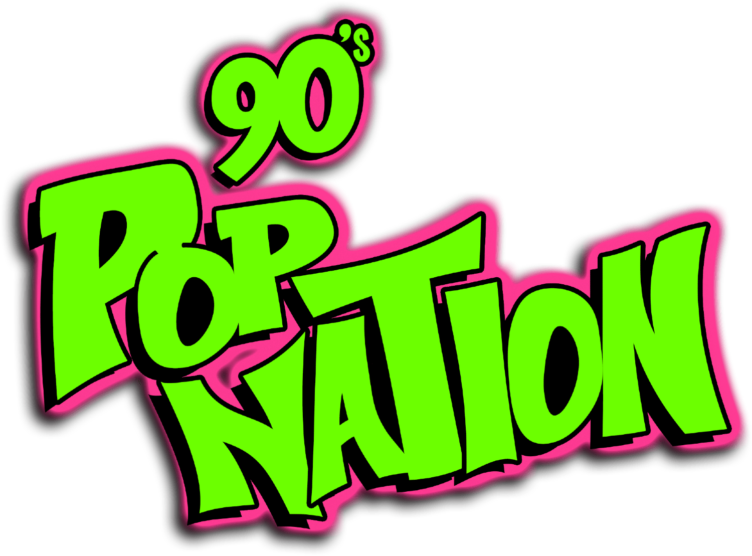 90s Pop Nation logo